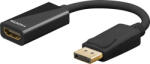 Goobay 75270 video átalakító kábel 0, 1 M DisplayPort HDMI Fekete (75270)