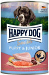 Happy Dog Supreme Sensible Puppy & Junior - Lazac, rizs (nedves eledel) 400g x 6db
