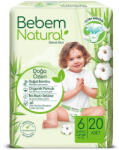 Bebem Natural pelenka (6-os) 15+ kg (20 db/cs) - babybear