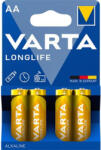 VARTA Elem, AA ceruza, 4 db, VARTA "Longlife (VELEAA4) - fiorex