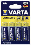 VARTA Elem AA ceruza LR06 Longlife 4 db/csomag, Varta (4106101414) - iroszer24