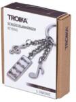TROIKA Kulcstartó Ajándéktárgy 3 Charm Dísszel Az 5. Szimfónia