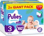 pufies Sensitive pelenka, 3-as méret, 6-10 kg, Giant pack x 2, 192 db