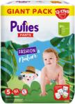pufies Fashion&Nature bugyipelenkák, 5-ös méret, Junior 12-17 kg, 62 db, óriáscsomagolás