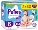 pufies Sensitive pelenkák, méret, 164 darab, 13+ kg, Mega Pack*2