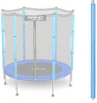 Neo-Sport Felső oszlop 4, 5 lábas külső hálós trambulinokhoz, kék, Neo-Sport