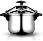 Fagor Oala sub presiune Fagor Clasica 100602647, 6 L, 55 kPa, 3 sisteme de siguranta, Otel 18/10, Argintiu (Clasica 100602646 6l)