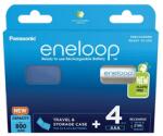 Panasonic eneloop BK-4MCDEC4BE AAA/mikro 800mAh Ni-MH akkumulátor 4db + akkubox (BK-4MCDEC4BE)