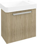 SAPHO LATUS VIII mosdótartó szekrény. balos/jobbos. 51x50x28cm. bardíni szilva