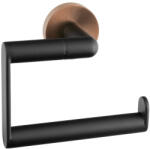 SAPHO BEMETA LARISSA fali WC-papírtartó. 138x118x72mm. fekete/matt réz