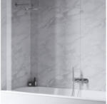 RAVAK Eleganta falba süllyesztett csaptelep szettel, háromutas, belső egység nélkül EL 068.00CR. O3. RB07D. +S, Chrome