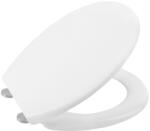 SAPHO ADINA WC-ülőke. Soft Close. INOX PÁNTOK. Easy Take. duroplast/fehér