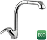 SAPHO AXUS Mosogató-csaptelep kihúzható zuhanyfejjel. króm