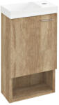SAPHO LATUS XI mosdótartó szekrény. 30x53x16.5cm. Alabama tölgy