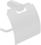 SAPHO FLORI WC-papírtartó fedéllel. matt fehér