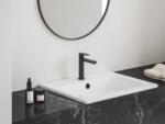 RAVAK Eleganta álló mosdócsaptelep BeCool 174 mm leeresztő nélkül EL 012.21BLM, Black Matt