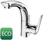 SAPHO SOLITER FLY álló mosdócsaptelep forgatható kifolyóval. leeresztő nélkül. ECO kartussal. króm