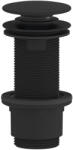 SAPHO klik-klak mosdólefolyó. 5/4. 10-80mm. ABS/matt fekete