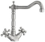 SAPHO REITANO ANTEA kétkaros mosogató-csaptelep. nikkel - szerelvenycenter - 89 348 Ft