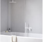 RAVAK Eleganta falba süllyesztett csaptelep szettel, háromutas, belső egység nélkül EL 068.10WV. O3. RB07D. +S, White Velvet