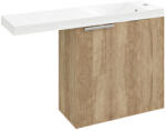SAPHO LATUS VI mosdótartó szekrény. jobbos. 50x50x22cm. Alabama tölgy