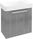 SAPHO LATUS VIII mosdótartó szekrény. balos/jobbos. 51x50x28cm. ezüst tölgy