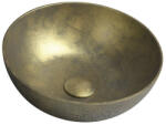 SAPHO FORMIGO betonmosdó. átm. : 39cm. arany