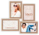 Zep Kriss 4Q Képkeret készlet Barna, Fehér, Fa (EK484)