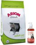 ARION Friends Adult Cat 15kg+LAB V Ulei de somon pentru câini și pisici 500ml