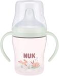 Nuk Бебешко шише NUK Perfect Match - С накрайник за сок, TC, РР, 150 ml, Glow in the Dark, Зайче (10215387) - ozone