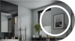 Ireda Oglindă LED baie 80x60 cm cu iluminare, dezaburire și reglaj (BLS_LD5086_IRD-038)