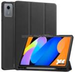 Gigapack Lenovo Idea Tab GIGAPACK Tok álló, bőr hatású aktív FLIP, ceruza tartó, FEKETE (GP-179084) (GP-179084)