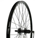 VeloGo Kerék 26" 559 Hátsó DF. kazettás 8/9/10 tárcsás 6 csavaros ipari csapágy szegecselt
