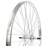 VeloGo Kerék 27x1 1/4 630 Hátsó Szimpla menetes agy ezüst