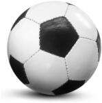 EG Műbőr focilabda - fekete-fehér (04218)