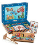 DJECO Kalapálós játék - autós - Vehicle tap tap - Djeco (DJ06641)