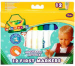 Crayola mini kids 12db-os tompa hegyű filctoll készlet (8325)