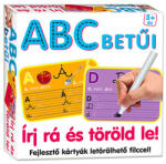 Dohány Betűk írása letörölhető feladatlapok - abc betűi D-Toys (646/03)