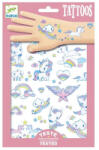 DJECO Tetováló matrica Unikornisok Djeco (DJ09575)