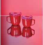 Sistema Microwave Leveses Bögre 565 Ml, Piros - lavonio