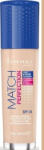  Rimmel London Match Perfection Foundation SPF20 103 True Ivory 30 ml (3614220954042) (3614220954042) - lavonio