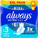 Always Ultra Super Extra egészségügyi szárnyas betét, 3-as méret (28 db)