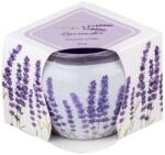  Emocio Üvegbe Töltött Illatgyertya French Lavender Dekor 70X62Mm - lavonio