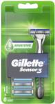 Gillette Sensor3 Sensitive 1 borotva és 6 pótfej/ doboz