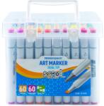 S-Cool Filctoll készlet, kétvégű, 6-3 mm, 60 db szín (SC1509)