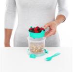 Sistema 21355 Breakfast TO GO Műanyag ételtároló 0.53L - Menta zöld (21355) (21355) - lavonio