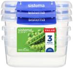 Sistema Klip It Plus Ételtároló Doboz 2 Csattal 1, 15 L / 3-Pack - lavonio