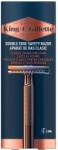 Gillette King C. Gillette borotva + borotvapenge, 5db