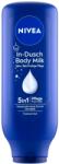 Nivea Zuhanyzás közbeni tápláló testápoló 400 ml | Nivea Body Shower Milk fürdőtej 400 ml