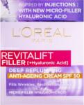 L'Oréal L'Oreal Paris Revitalift Filler SPF50 Cremă de zi pentru față 50 ml